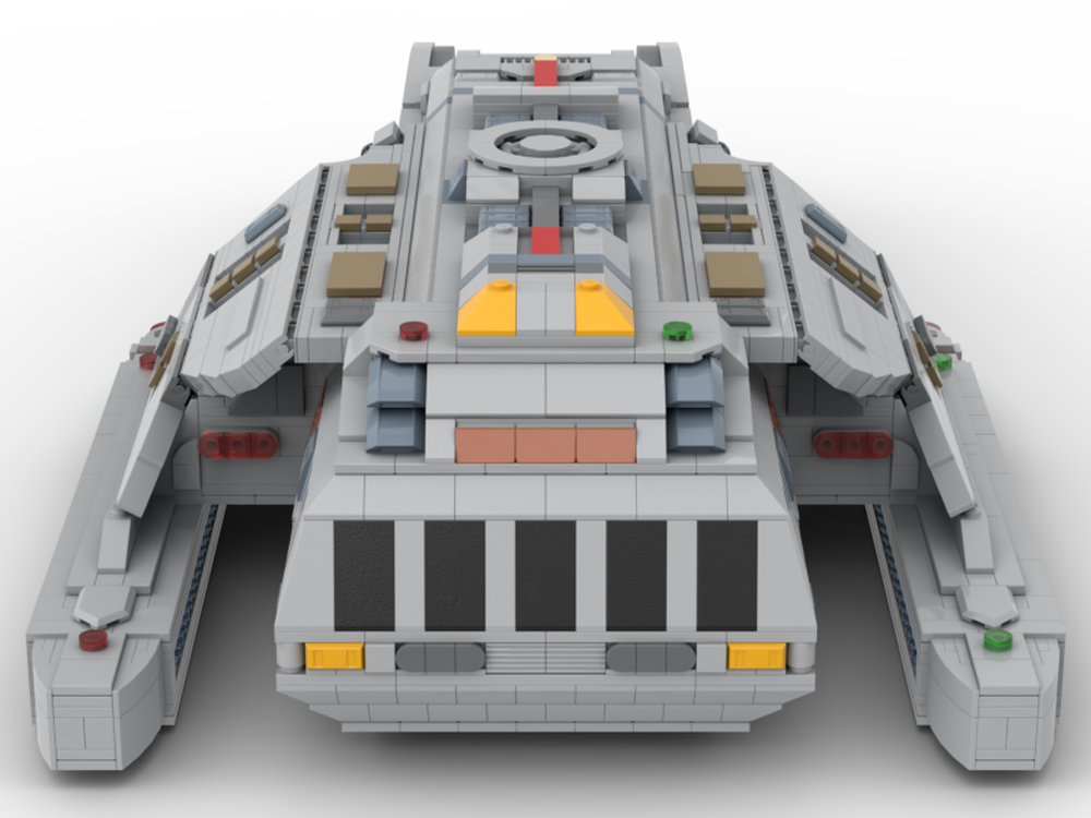 LEGO MOC Star Trek Runabout by Sendek01 | Rebrickable - Build with LEGO