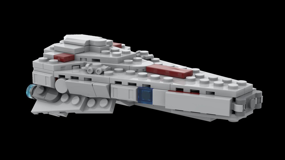 LEGO MOC Star Destroyer Nebula by DiZi_77 | Rebrickable - Build with LEGO