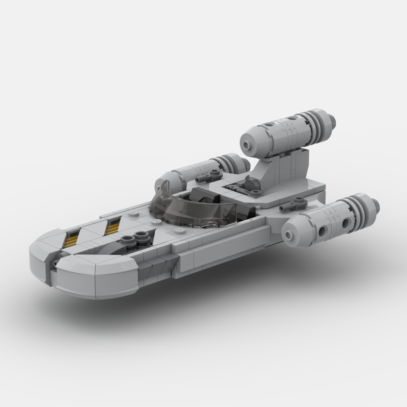 LEGO MOC Tibanna Gasser X-34 Landspeeder by Rebel.Punk | Rebrickable ...