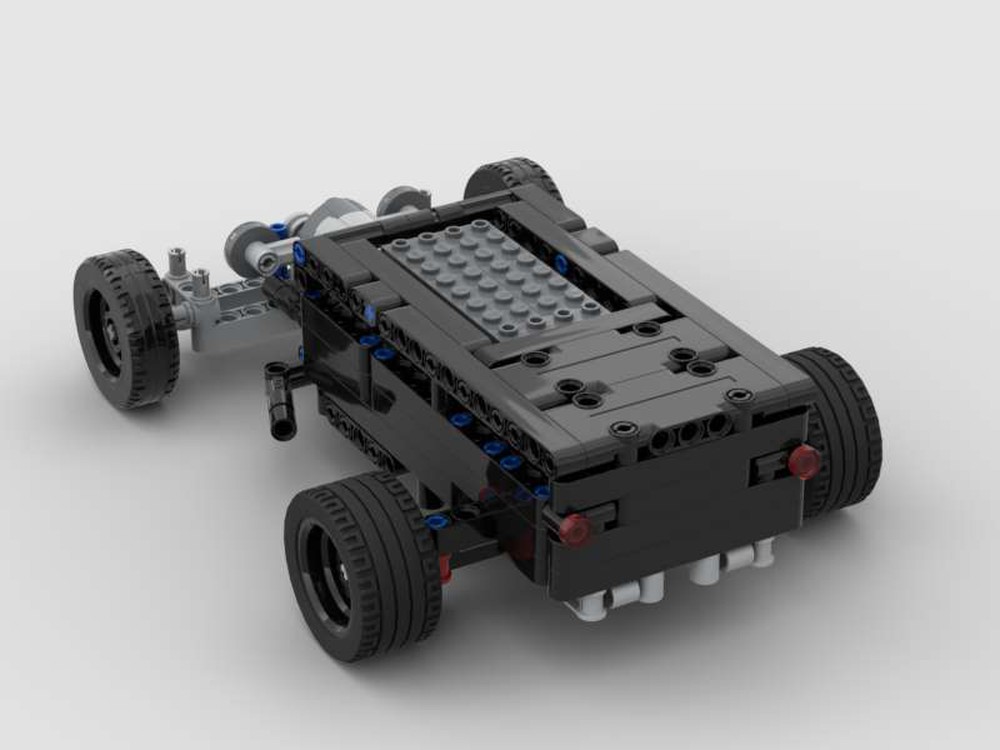 LEGO MOC Rc Hot Rod with Buwizz, Cada or Mould King Battery Box by ...