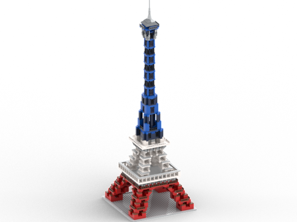 LEGO MOC La Tour Eiffel by tkel86