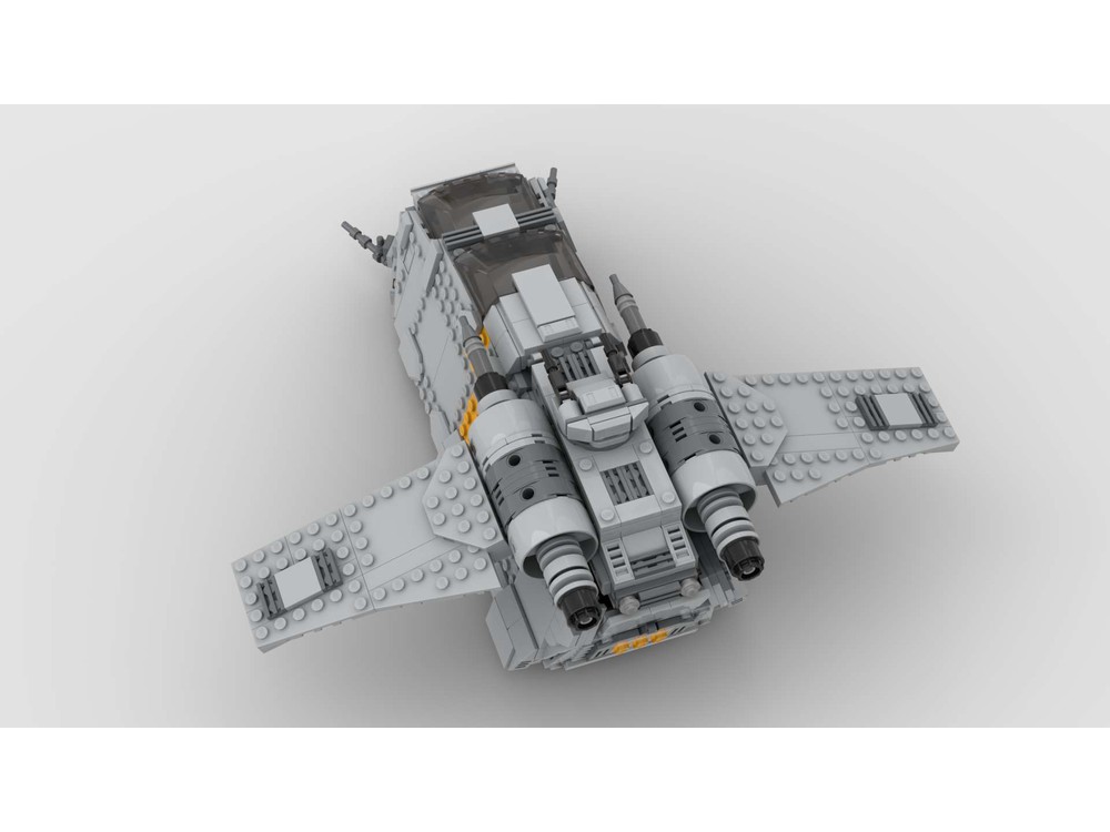 LEGO MOC Imperial LAAT Gunship - Alternate Build of 2 x 75338 
