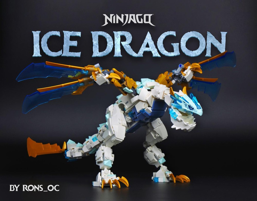 MOC-147909 Ninjago Ice Dragon/Wyvern