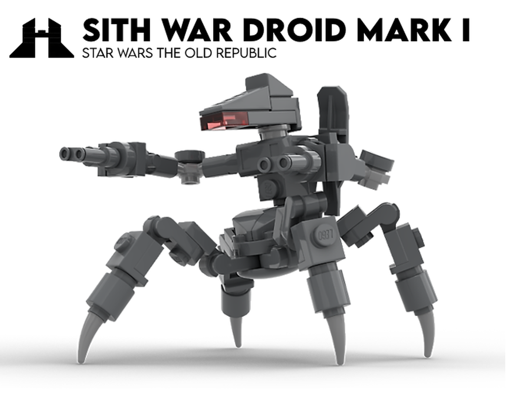 LEGO MOC Sith War Droid Mk-1 by J-LOD | Rebrickable - Build