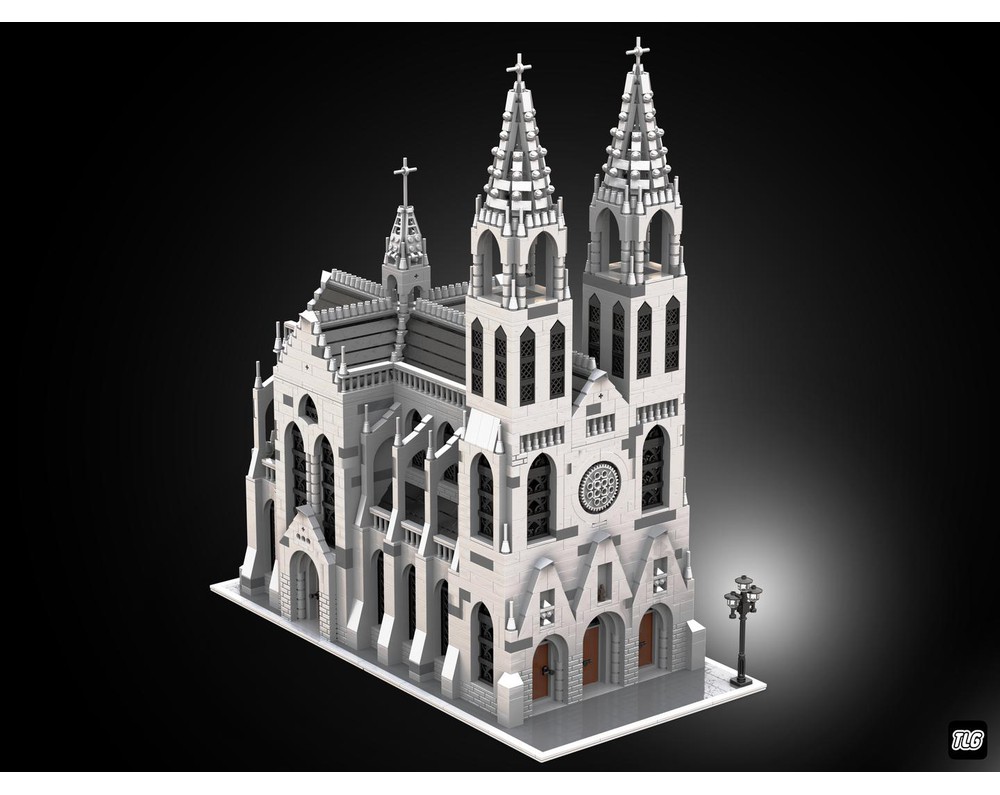 LEGO MOC Gothic Cathedral by _TLG_ | Rebrickable - Build with LEGO