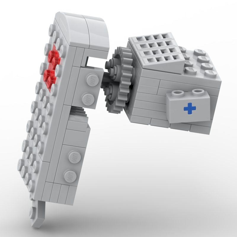 LEGO MOC-148213 Megafigures alternative arm joint by Albo.Lego ...