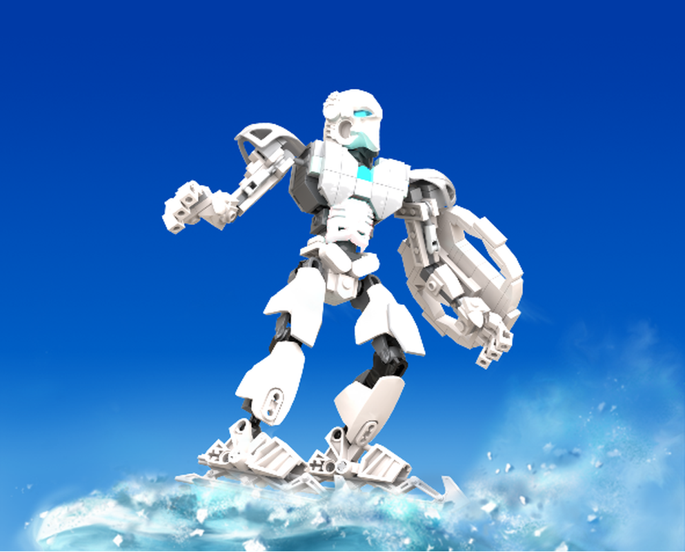 LEGO MOC Movie Style Kopaka Nuva by Toa_Firox Rebrickable