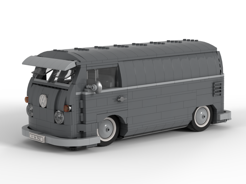 Lego Moc Vw T1 Transporter By Linse Rebrickable Build With Lego