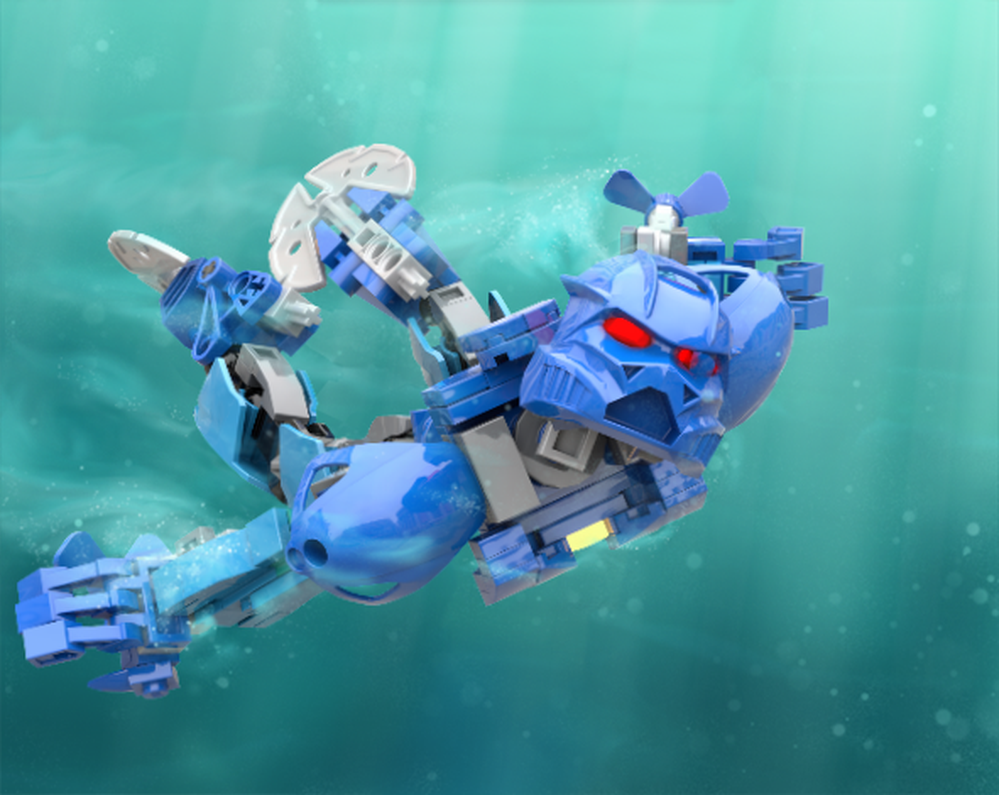 LEGO MOC Movie Style Gali Nuva by Toa Firox Rebrickable Build with LEGO