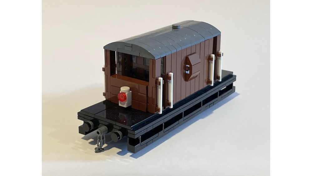 LEGO MOC British Rail Guards Van by JG Works Rebrickable