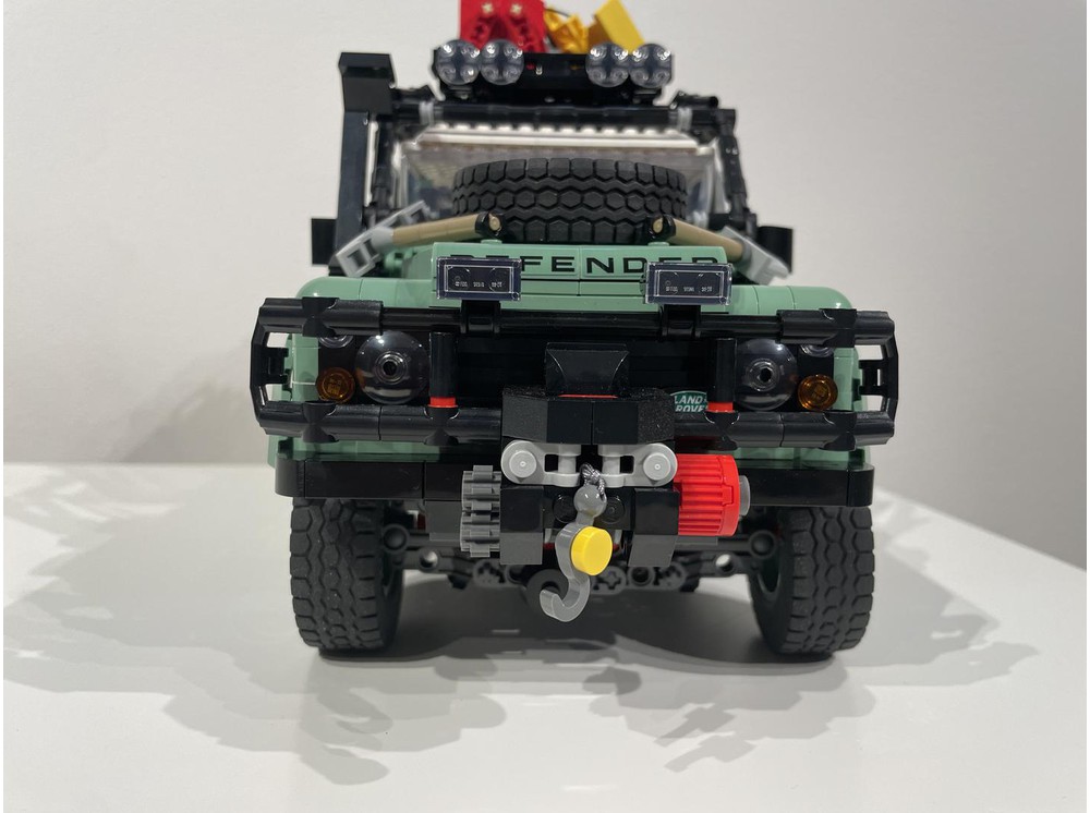 LEGO MOC 10317 Land Rover RC Conversion by Cyrix | Rebrickable - Build ...