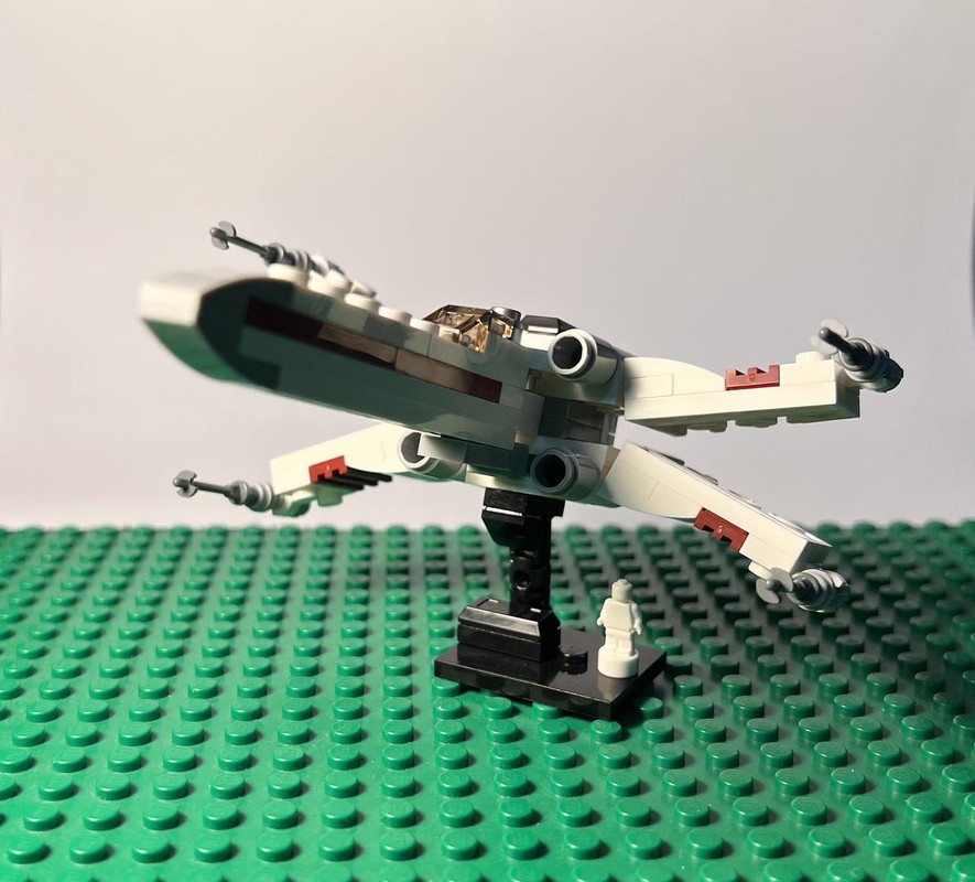 LEGO MOC Polybag X Wing Stand by odracir Rebrickable Build