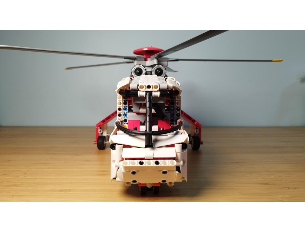 LEGO MOC-148776 Sikorsky S-64 (42145 Alternate build) by nopingrid