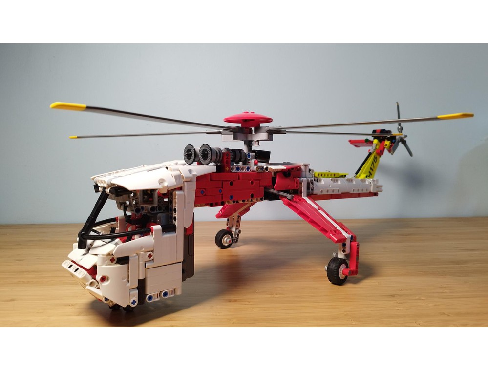 LEGO MOC Sikorsky S-64 (42145 Alternate build) by nopingrid_lego ...