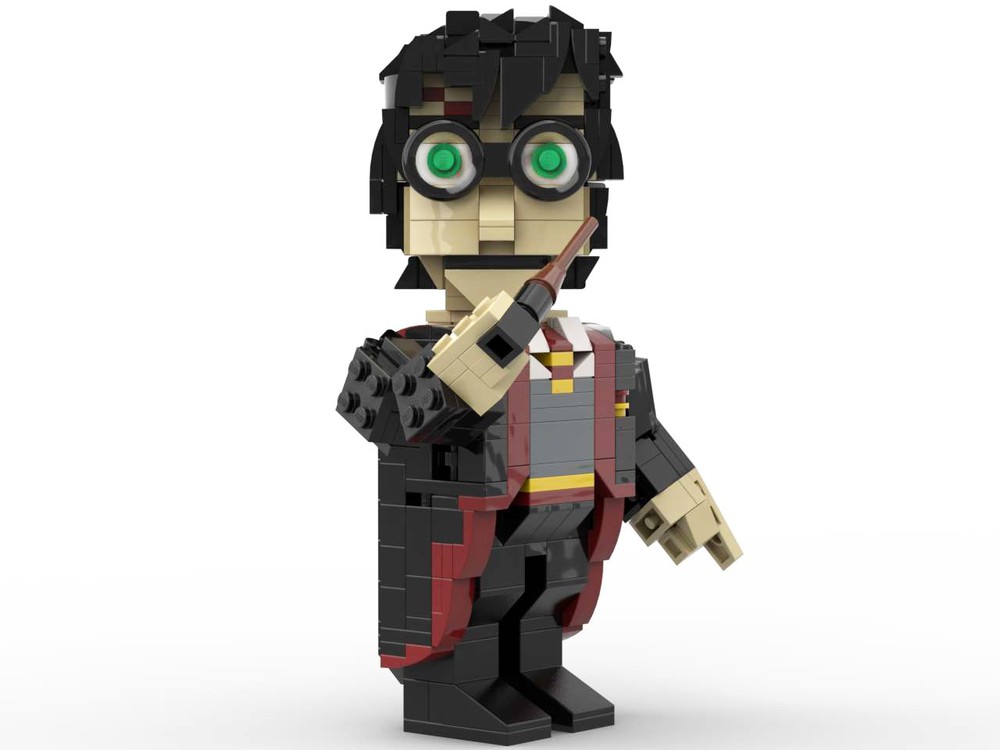 Lego Moc Harry Potter Lego Figure By Littlebricksheroes Rebrickable