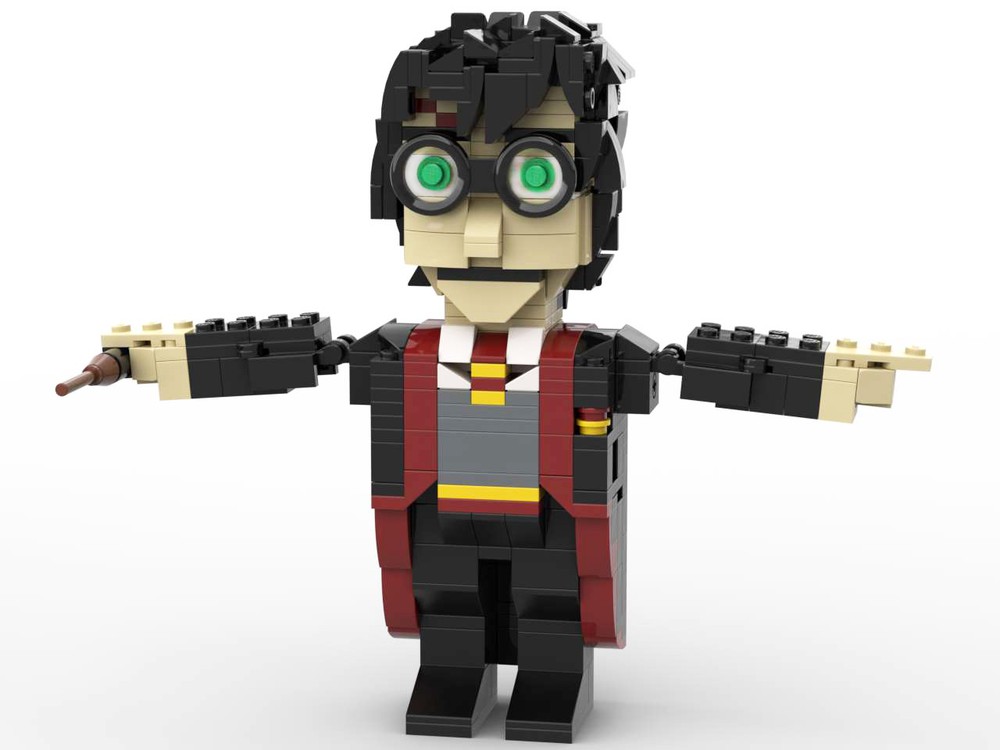 Lego Moc Harry Potter Lego Figure By Littlebricksheroes Rebrickable