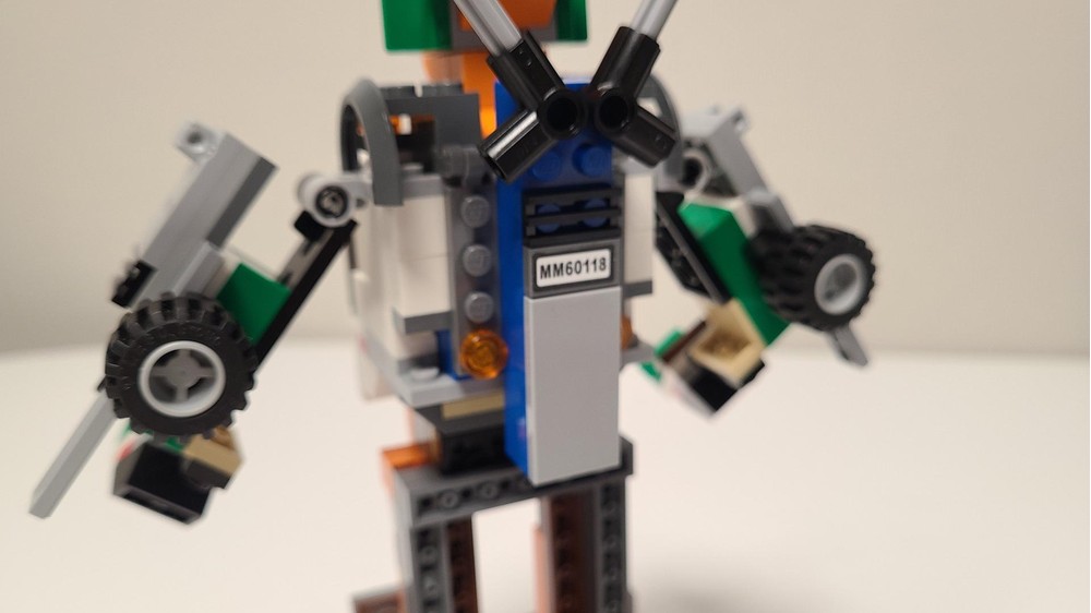 LEGO MOC 60118 Garbage Truck Robot by Nucle | Rebrickable - Build with LEGO