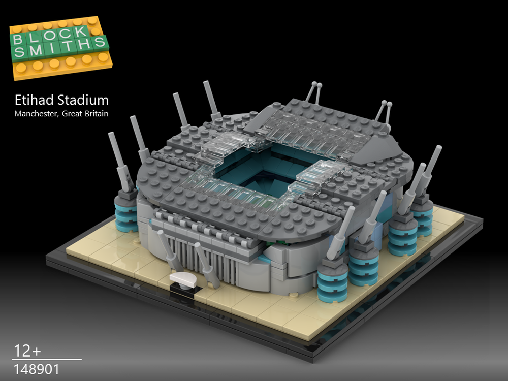 tvetydigheden Kilde kompensere LEGO MOC Etihad Stadium - Manchester City F.C. by blocksmiths | Rebrickable  - Build with LEGO