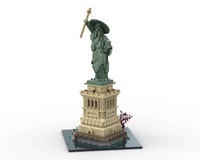 Ninjago City Statue of Wu