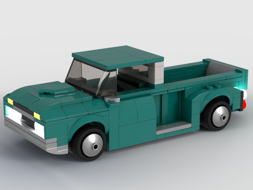 LEGO MOC 1966 GMC Stepside Pickup by NinjaWarriorBob | Rebrickable ...