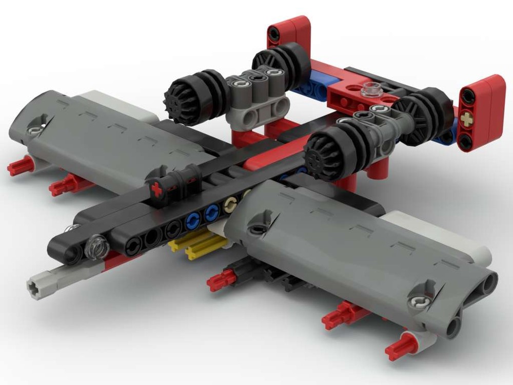 LEGO MOC-148959 42084 A-10 Thunderbolt (''Warthog'') #2 by meregt ...