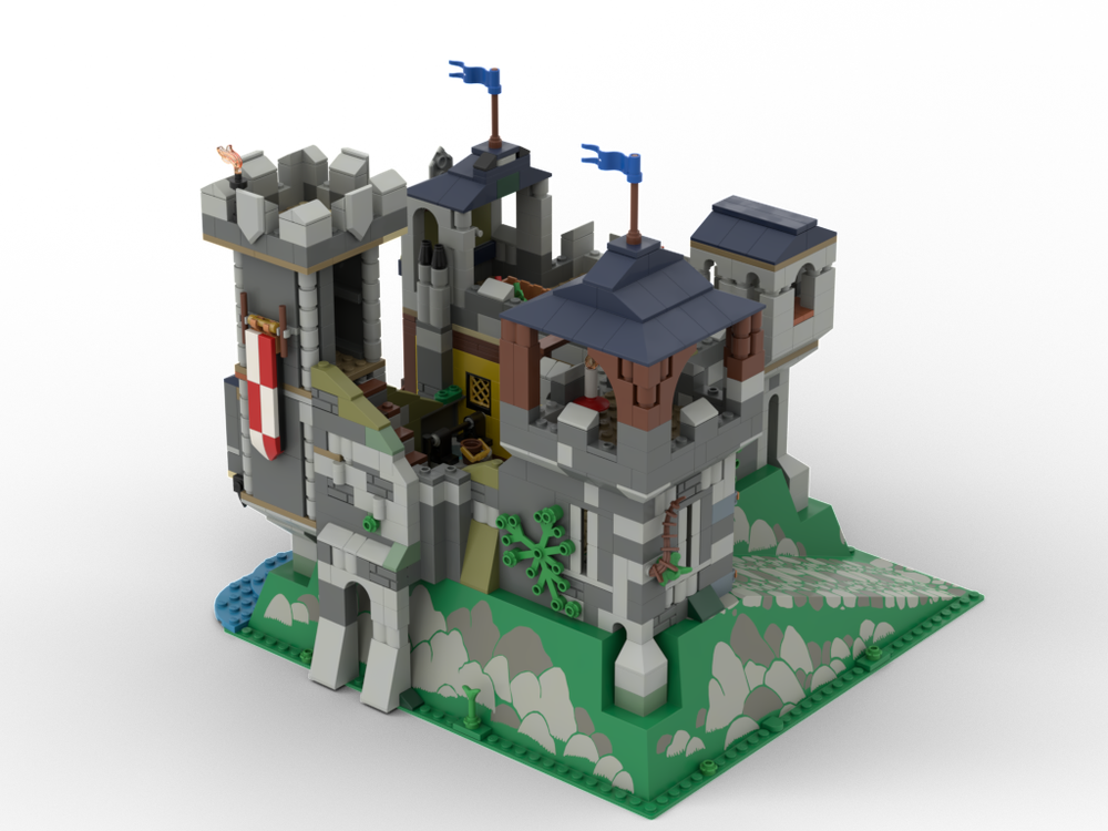 LEGO MOC 31120 Castle on 2552 baseplate (alternate build) by ...