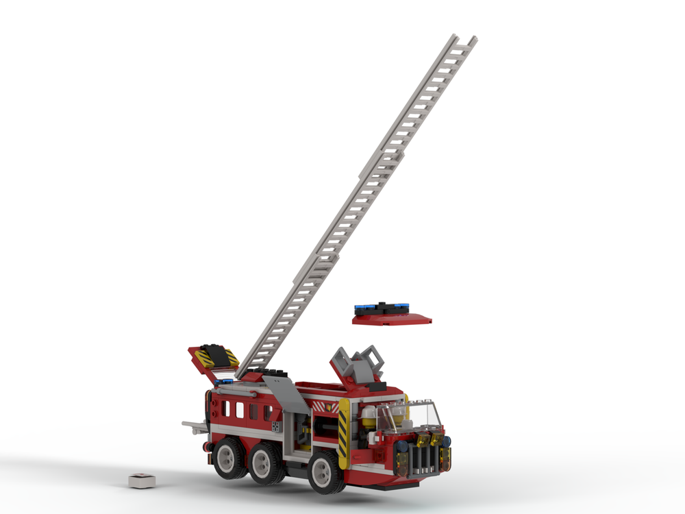 LEGO MOC Upgraded Nostalgia: Fire Rescue Unit by Hedu88 | Rebrickable ...