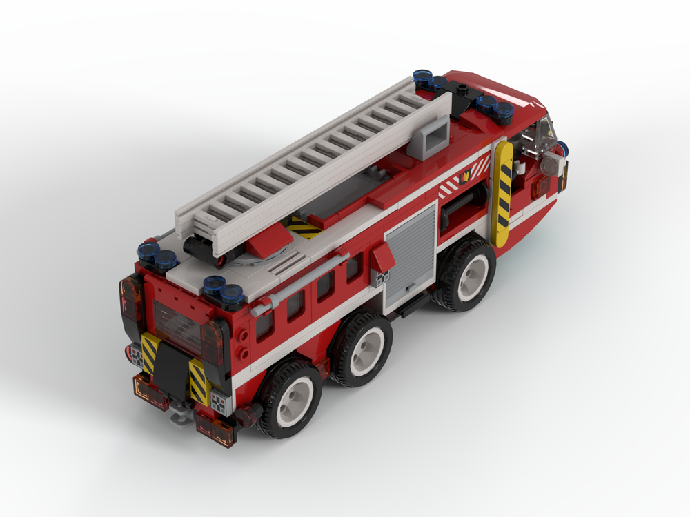LEGO MOC Upgraded Nostalgia: Fire Rescue Unit by Hedu88 | Rebrickable ...