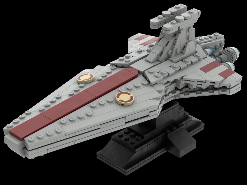 How to build a Mini LEGO Venator Republic Cruiser MOC with