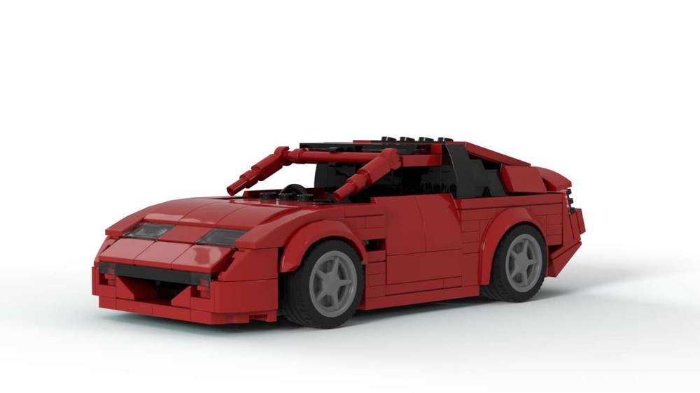 LEGO MOC Inspired by Nissan 300ZX Z32 by ARJj Rebrickable Build with LEGO