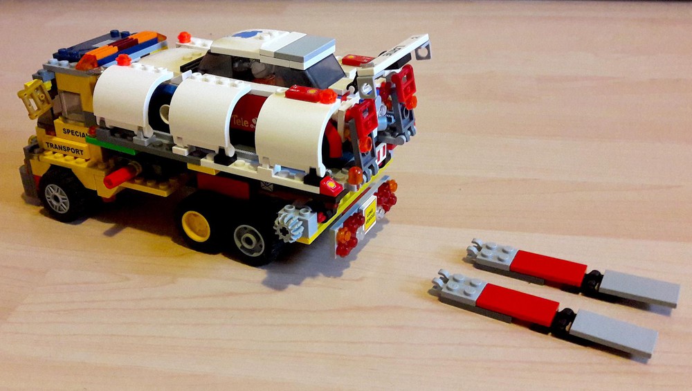 lego car transporter tesco