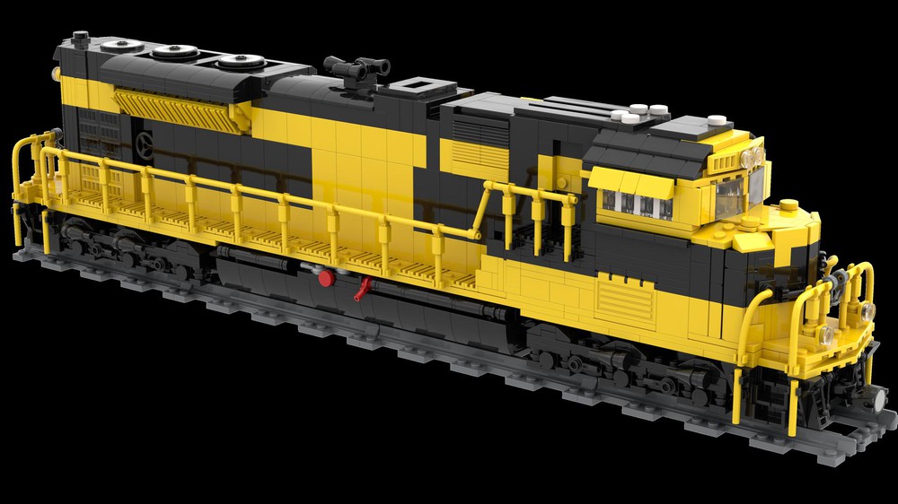 LEGO MOC MD SD70Ace VIRGINIAN (NS Heritage unit) by Barduck ...