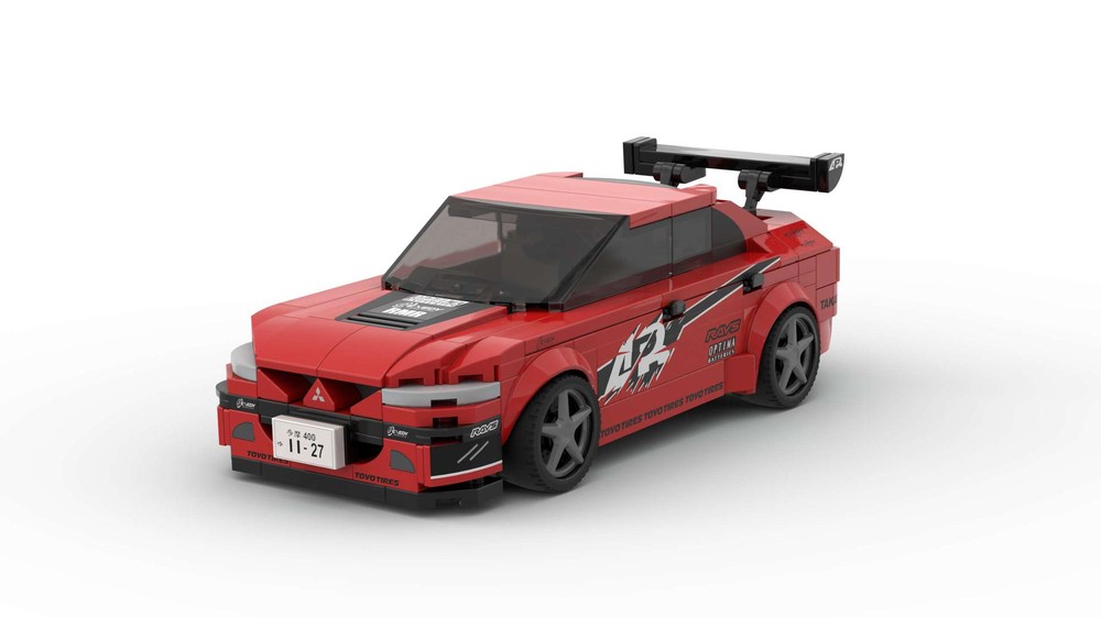 LEGO MOC Brian's Mitsubishi Eclipse from The Fast and The Furious by  IBrickedItUp