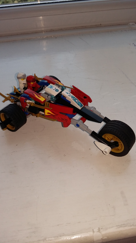 LEGO MOC Kai and Zane's Tri-Zoomer by Anissou08 | Rebrickable - Build ...