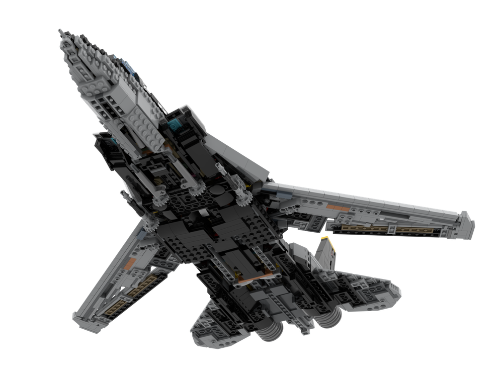 LEGO MOC F-14 TOMCAT - 10300 B-MODEL by rybrickster | Rebrickable ...