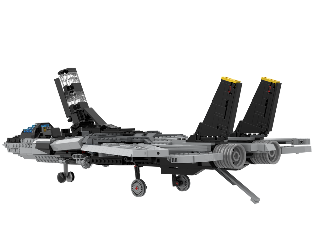 LEGO MOC F-14 TOMCAT - 10300 B-MODEL by rybrickster | Rebrickable ...