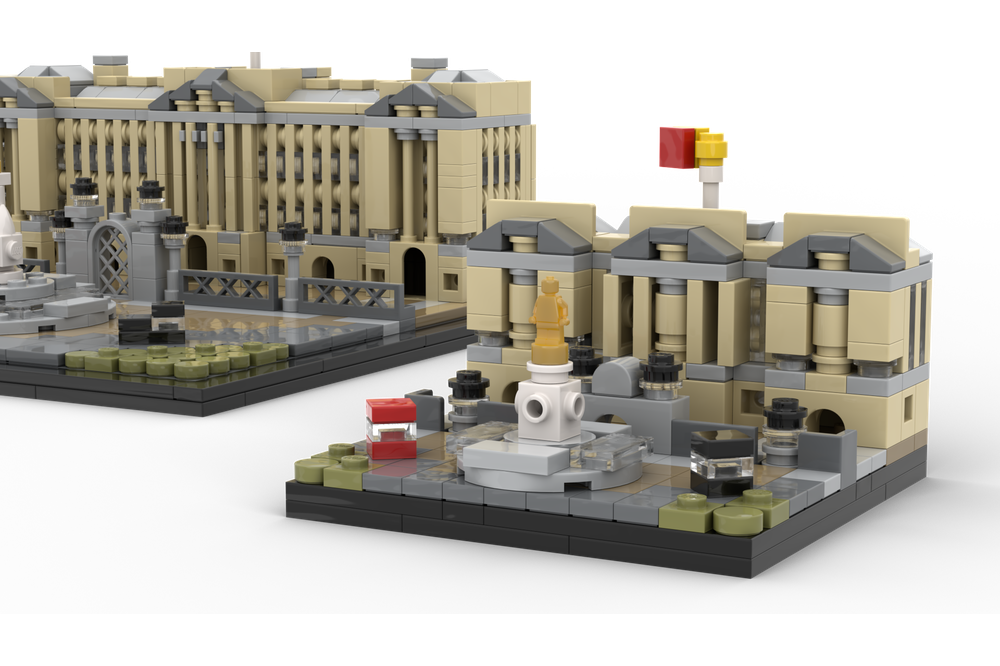 LEGO MOC Mini 21029 Buckingham Palace by christromans
