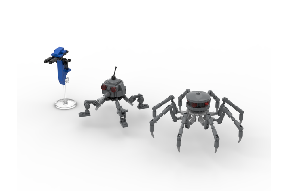 Lego star shops wars separatist spider droid