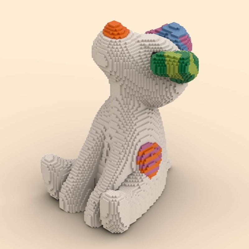 LEGO MOC-149420 The Snowdog by otterbournelego | Rebrickable - Build ...