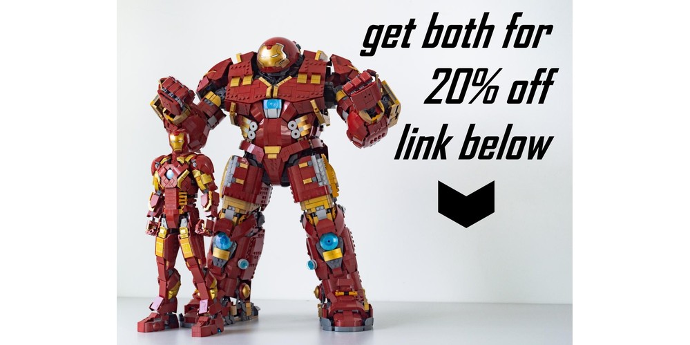 LEGO MOC-149429 76210 Iron Man Mark 44 Hulkbuster - Alternate