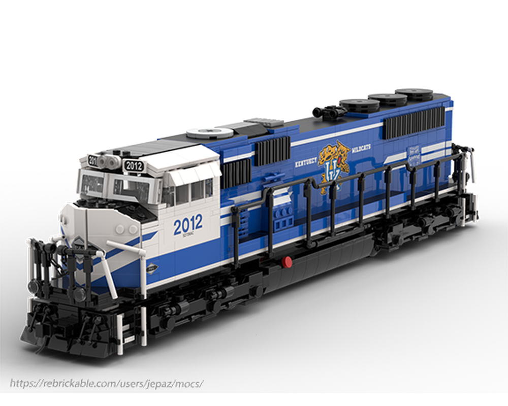 LEGO MOC-149509 Paducah and Louisville Railway (PAL) SD70MAC by