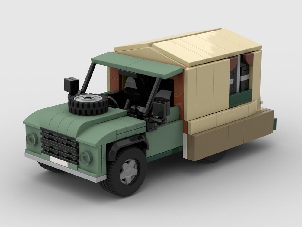 LEGO MOC Top Gear Land Rover Defender by vv334 | Rebrickable - Build LEGO