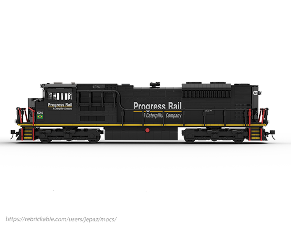 LEGO MOC-149556 Progress Rail SD70ACE PRLX 624 by jepaz