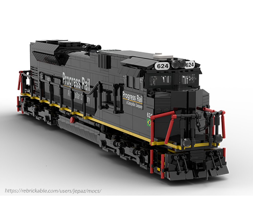 LEGO MOC-149556 Progress Rail SD70ACE PRLX 624 by jepaz