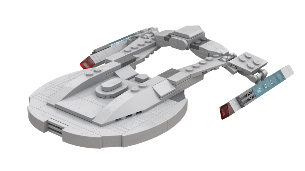LEGO MOC Star Trek Akira Class by hyphencubed | Rebrickable - Build ...