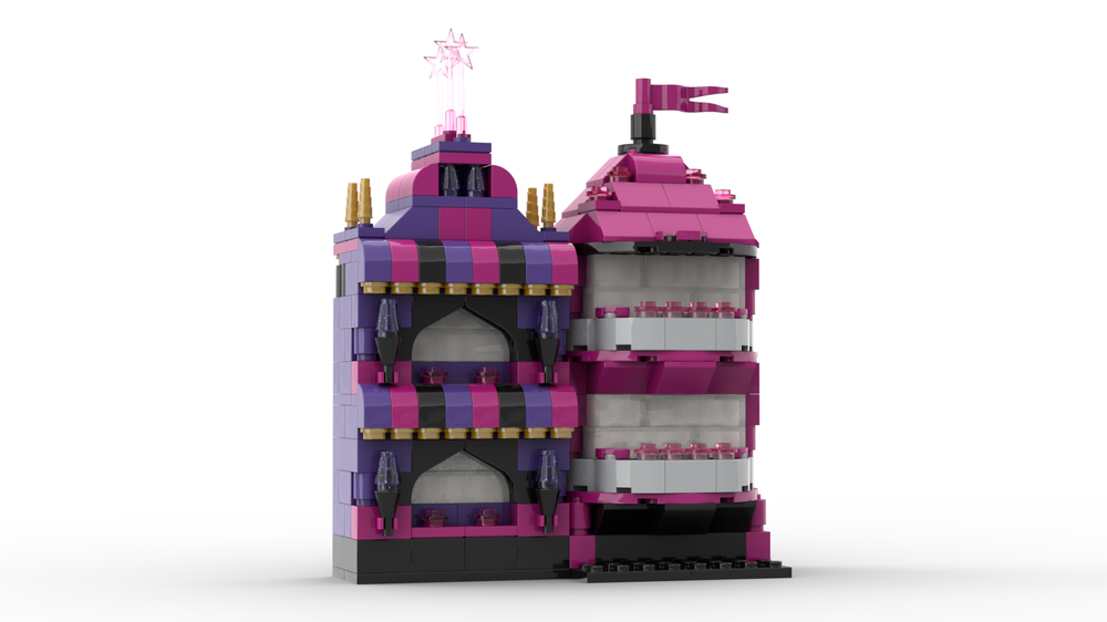 LEGO MOC 11033 Rainbow houses part 3 by Lenarex Rebrickable Build