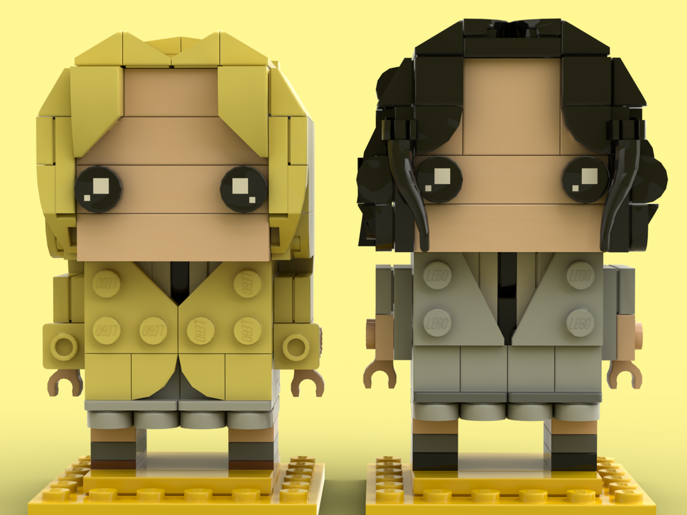 LEGO MOC-149677 Nakamura & Hazama - Assassination Classroom BrickHeadz ...