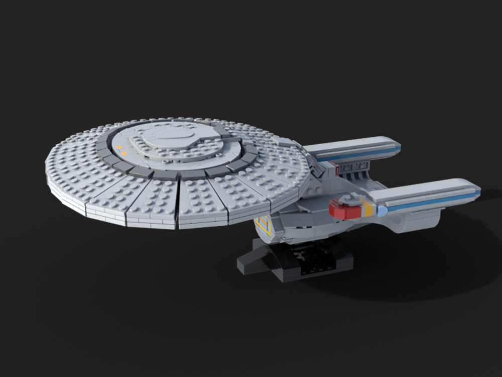 LEGO MOC USS Enterprise by jaredr122 | Rebrickable - Build with LEGO