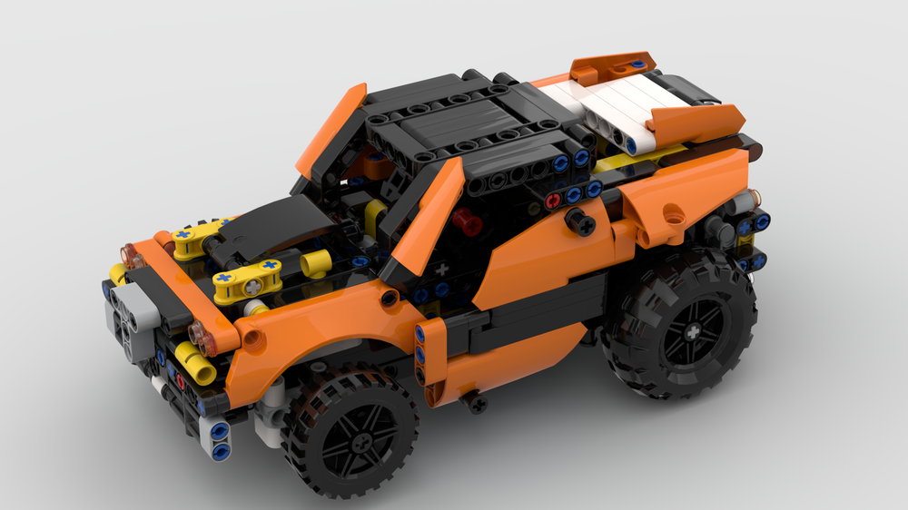 LEGO MOC AY For Fun RC Car by khalemi | Rebrickable - Build with LEGO