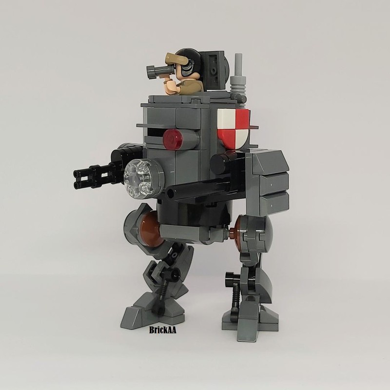 LEGO MOC Dieselpunk mech by BrickAA | Rebrickable - Build with LEGO